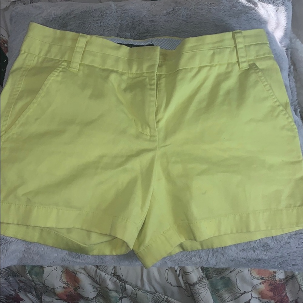 Neon J. Crew Chino Shorts 😍